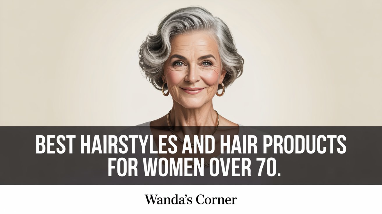 Best hairstyles and hair products for over 70 year old women