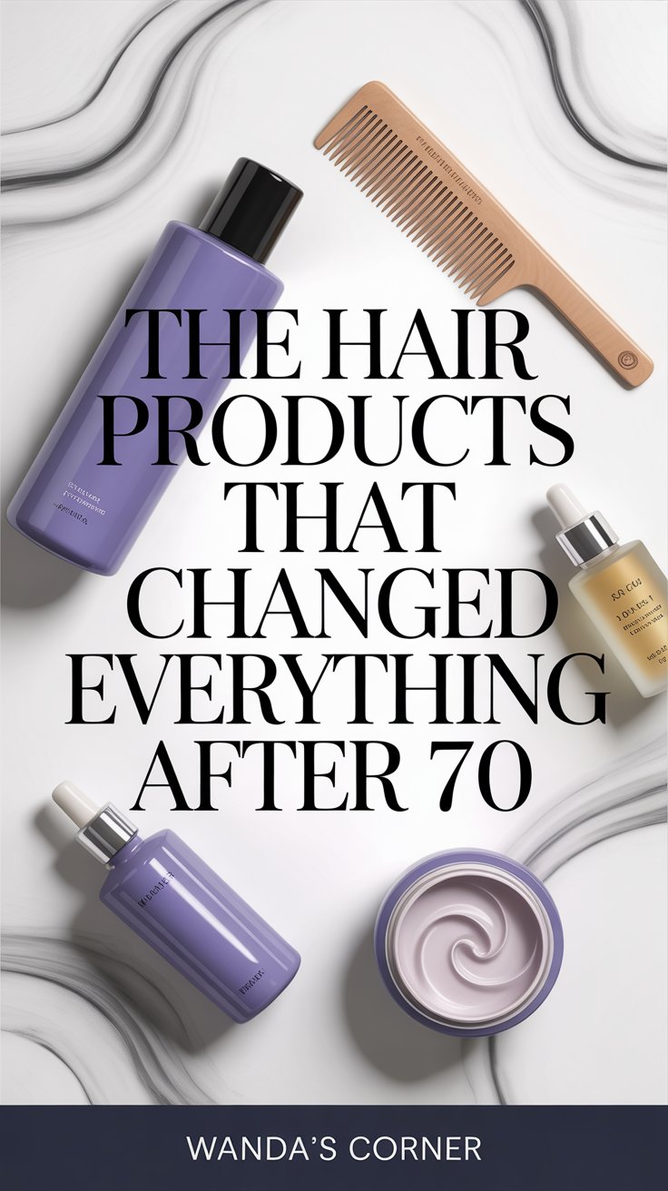 Best hair care products for women over 70 with fine aging hair